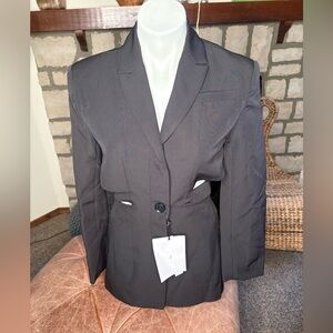 NWT CATCHALL ADLEY HOLLOW OUT BLAZER DRESS